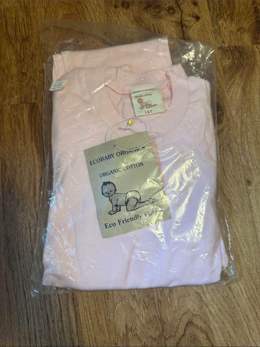 Organic Cotton Kids Pajamas - 7/8 - NWT